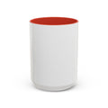 Accent Coffee Mug — Black Interior & Handle Ceramic Coffee Cup (11oz, 15oz)