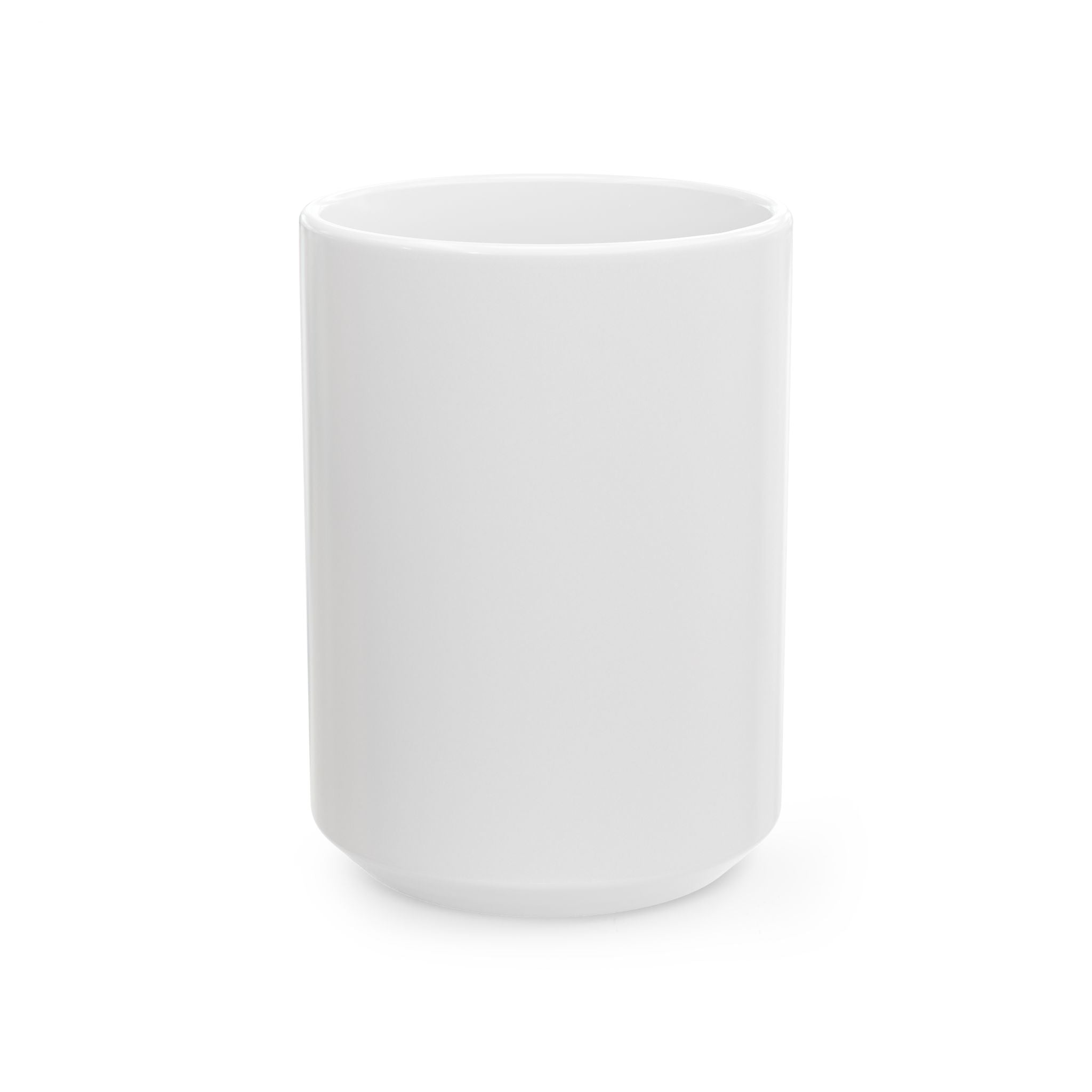 Ceramic Mug — Classic White Coffee Cup (11oz & 15oz)