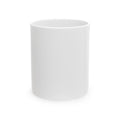 Ceramic Mug — Classic White Coffee Cup (11oz & 15oz)