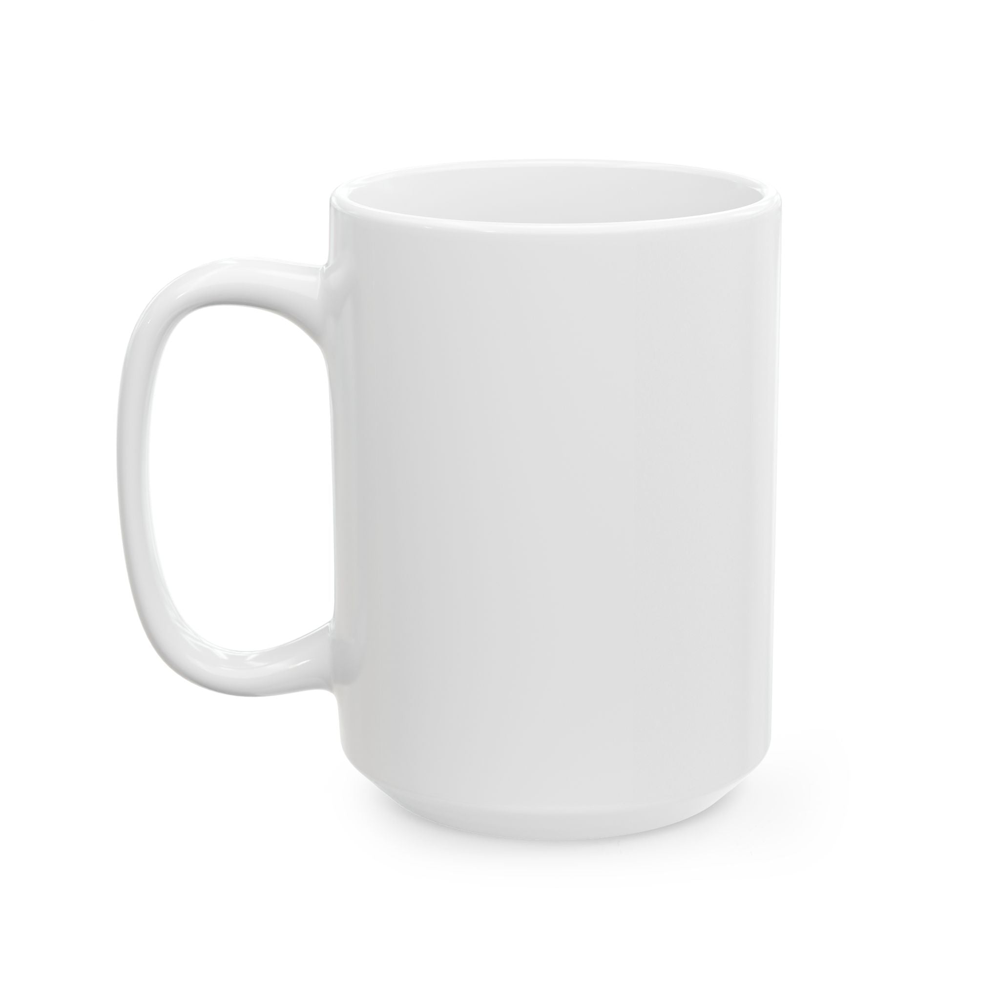 Ceramic Mug — Classic White Coffee Cup (11oz & 15oz)