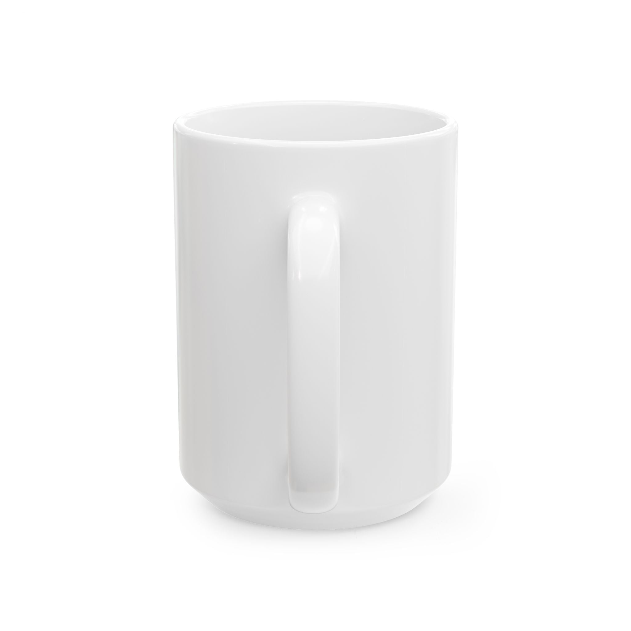 Ceramic Mug — Classic White Coffee Cup (11oz & 15oz)