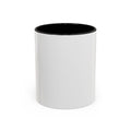 Black Accent Coffee Mug (11oz, 15oz) — Classic Two-Tone Ceramic Mug