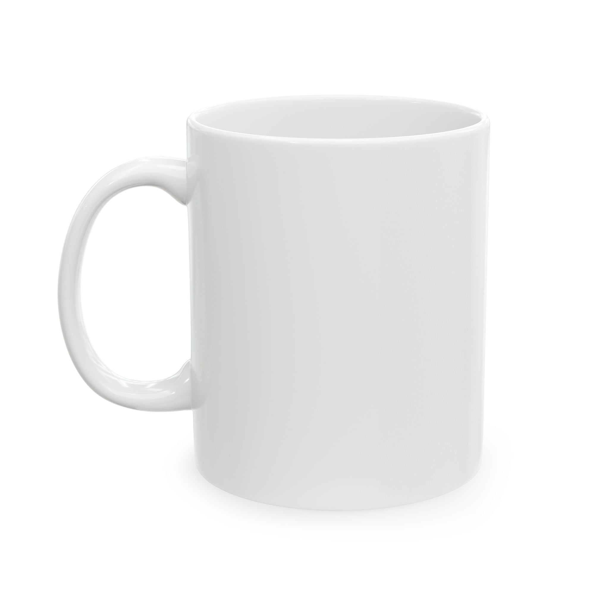 Ceramic Mug — Classic White Coffee Cup (11oz & 15oz)